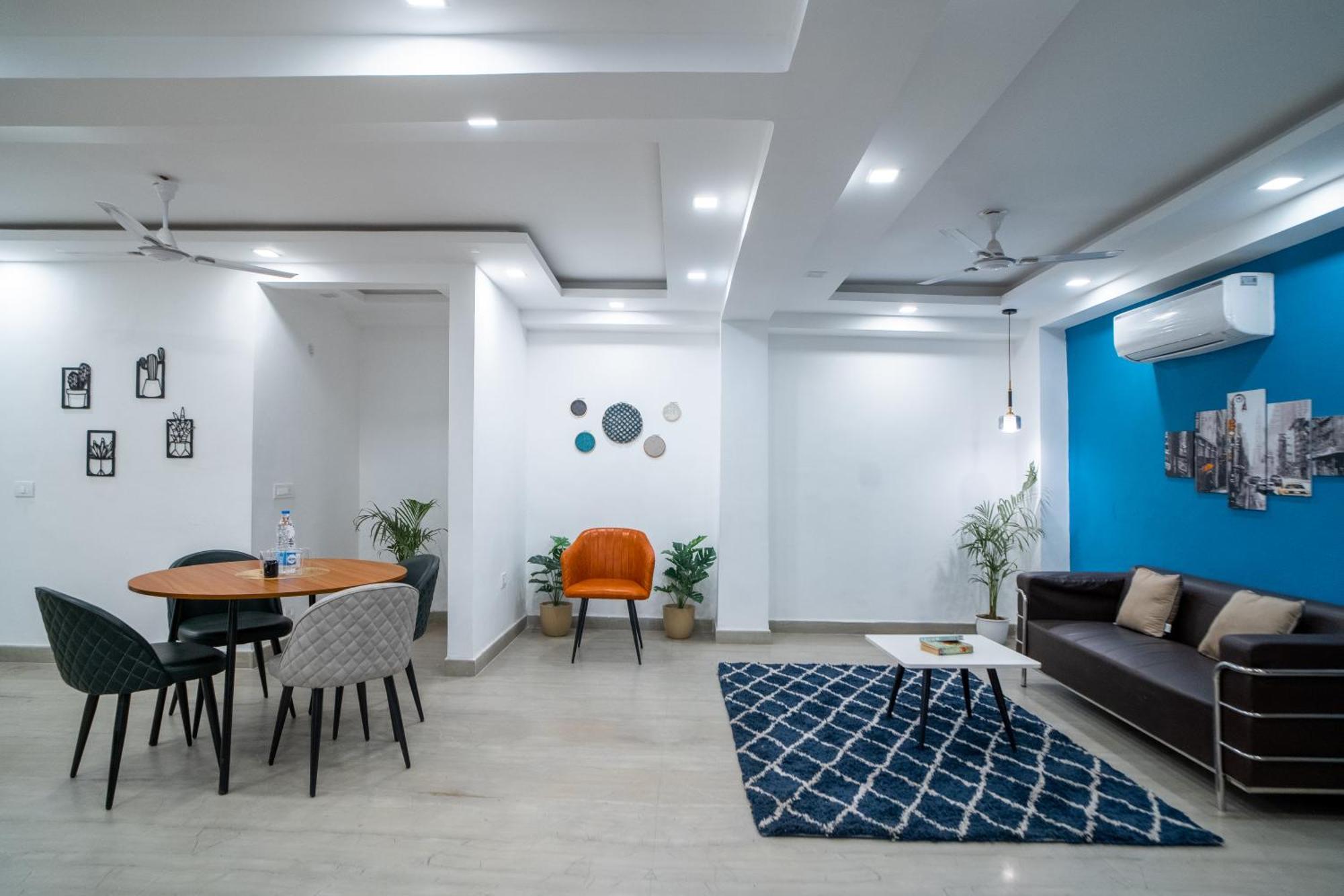 Flxho Uno - Serviced Apartment & Rooms - Golf Course Road Gurgaon Esterno foto